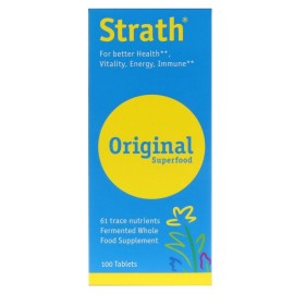 Bio-Strath Συμπλήρωμα Διατροφής Φυτικής Μαγιάς Strath Original 100 tabs