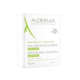 Στερεή Πλάκα Καθαρισμού Χωρίς Σαπούνι Dermatological Cleansing Bar A-Derma 100 gr
