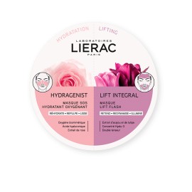 Μάσκα Προσώπου Ενυδάτωσης & Οξυγόνωσης SOS Moisturizing  Mask Hydragenist 1X6 ml & Μάσκα Για Σύσφιξη Lift Integral Mask Lift Flash Mask 1x6 ml Lierac Duo Mask 2x6ml