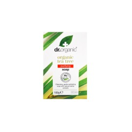 Σαπούνι με Βιολογικό Τεϊόδεντρο Organic Tea Tree Soap Dr. Organic 100gr