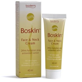 Boderm Boskin Face & Neck Cream Ενυδατική Κρέμα για Πρόσωπο και Λαιμό 40ml