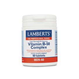 Lamberts Σύμπλεγμα Βιταμινών Β Vitamin B-50 Complex 60caps