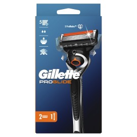 Gillette Fusion 5 Proglide Flexball Ξυριστική Μηχανή με 2 Ανταλλακτικές Κεφαλές 5 Λεπίδων & Λιπαντική Ταινία