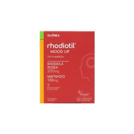 Olonea Εκχύλισμα Rhodiola Βιταμίνες B12 D3 Μαγνήσιο Rhodiotil Up 30 caps