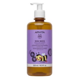 Apivita Παιδικό Σαμπουάν με Μύρτιλο & Μέλι Mini Bees Gentle Kids Shampoo 500ml
