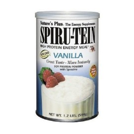 Πρωτεϊνούχα Φόρμουλα Για Ενέργεια Γεύση Βανίλια  Spiru-tein Vanilla Natures Plus 544 gr