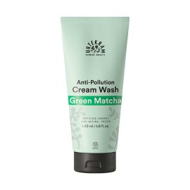 Βιολογικό Κρεμώδες  Αφρόλουτρο με Πράσινο Μάτσα Anti-Pollution Cream Wash Green Matcha Urtekram 180 ml