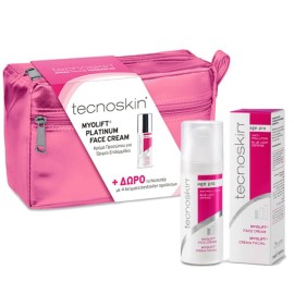 Tecnoskin Promo Myolift Platinum Face Cream Αντιγηραντική Κρέμα Προσώπου για Επιδερμίδες 50+ 50ml & Δώρο Νεσεσέρ με 4 Δείγματα Προϊόντων