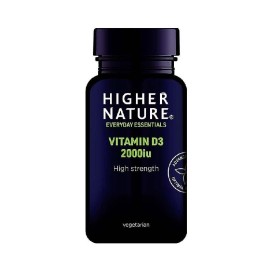Βιταμίνη D3 2000IU Vitamin D3 2000iu Higher Nature 60caps