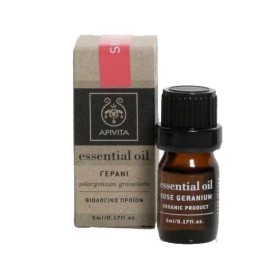 Αιθέριο Έλαιο Γεράνι Essential Oil Geranium Apivita 5 ml