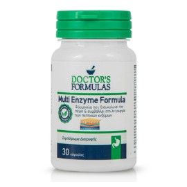 Συμπλήρωμα Διατροφής για Πεπτικό Multi Enzyme Formula Doctors Formulas 30 caps