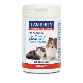 Lamberts Pet  Συμπλήρωμα Διατροφής Για Γάτα/Σκύλο Omega 3 120caps