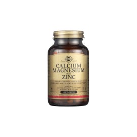 Solgar Συμπλήρωμα Διατροφής Για Υγεία Οστών Calcium Magnesium Plus Zinc 100tabs