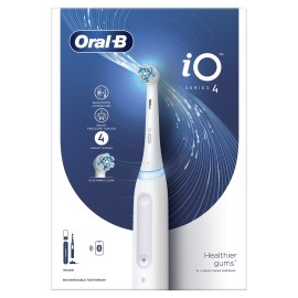 Oral-B iO Series 4 White Hλεκτρική Οδοντόβουρτσα σε Λευκό Χρώμα
