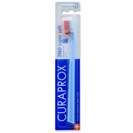 Curaden Curaprox CS 3960 Super Soft Πολύ Μαλακή Οδοντόβουρτσα Γαλάζιο / Κόκκινο