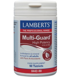 Lamberts Πολυβιταμίνη Multi Guard High Strength 90tabs