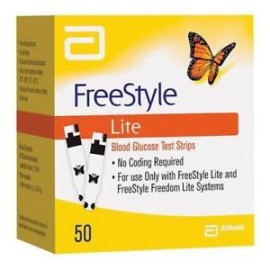 ABBOT FREESTYLE LITE TEST STRIPS 50TΜΧ