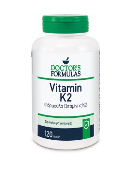 Συμπλήρωμα Διατροφής για Οστά και Αρθρώσεις Vitamin K2 Doctors Formulas 120 tabs