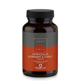 Συμπλήρωμα Astragalus Elderberry & Garlic Complex Terranova 50caps