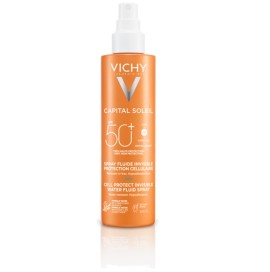 Vichy Αντιηλιακό Spray SPF50+ Cell Protect Water Fluid Spray Capital Soleil 200 ml