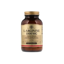 L-Αργινίνη L-Arginine 1000mg Solgar 90 τμχ