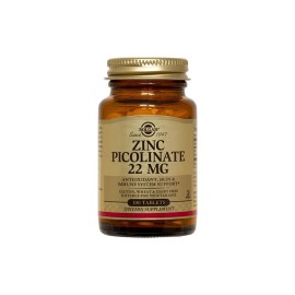 Solgar Ψευδάργυρος 22 mg Zinc Picolinate 22 mg  100 tabs