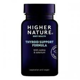 Higher Nature Thyroid Support Formula Συμπλήρωμα Διατροφής για την Υγεία του Θυρεοειδούς  60caps