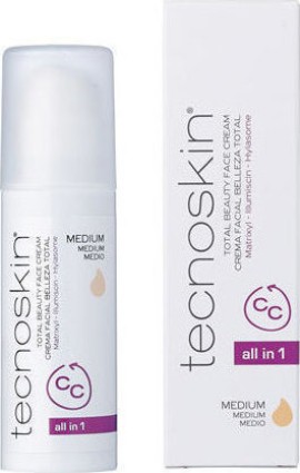 TECNOSKIN TOTAL BEAUTY FACE CREAM CC MEDIUM 50ml