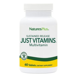 Natures Plus Ισχυρή Φόρμουλα Βιταμινών Just Vitamins SR 60 tabs
