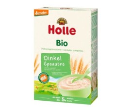 Βιολογική Βρεφική Κρέμα Απο Ντίνκελ Με Γάλα Απο 4 Μηνών Holle 250 gr