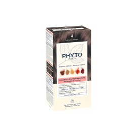 Βαφή Μαλλιών Καστανό Phyto Color 4 Brown Kit Phyto