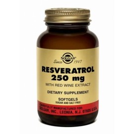 Solgar Συμπλήρωμα Ρεσβερατρόλης 250 mg Resveratrol  30caps