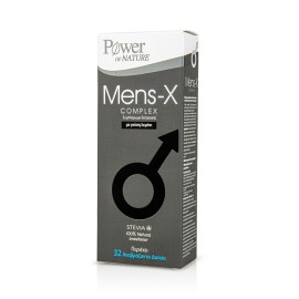 Power Health Ανδρικό Συμπλήρωμα Διατροφής για Αντιμετώπιση της Στυτικής Δυσλειτουργίας  Μens X Complex  32 αναβράζοντα δισκία