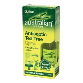 Aντισηπτικό Σπρέι με Τεϊόδεντρο Antiseptic Tea Tree Spray Optima 30ml