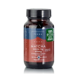 Συμπλήρωμα Μάτσα Πράσινο Τσάι  Matcha Green Tea 400 mg  Terranova 50 caps