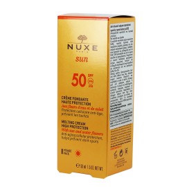 Αντηλιακή Αντιγηραντική Κρέμα Προσώπου Καφέ Κηλίδες Melting Cream SPF50 High Protection Nuxe 50 ml