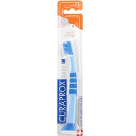 Curaden Curaprox Baby 4260 Παιδική Οδοντόβουρτσα 0-4 Χρονών Μπλε Μπλε