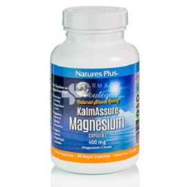 Natures Plus Συμπλήρωμα Διατροφής Με Μαγνήσιο Για Την Διαχείριση του Άγχους KalmAssure Magnesium 400 mg 90 Tabs