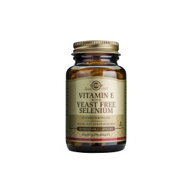 Βιταμίνη Ε με Σελήνιο Vitamin E with Yeast Free Selenium Solgar 50 caps