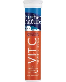HIGHER NATURE FIZZY C 1000mg 20TABS