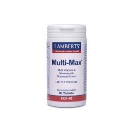 Lamberts Πολυβιταμίνη για Άτομα Άνω των 50 Ετών Multi Max 50+ 60caps