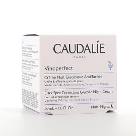 Κρέμα Νύχτας κατά των Πανάδων Vinoperfect Dark Spot Correcting Glycolic Night Cream Caudalie 50 ml