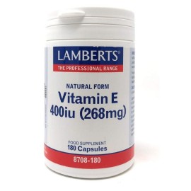 Lamberts Βιταμίνη Ε 400IU Vitamin E 180 tabs