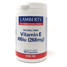 Lamberts Βιταμίνη Ε 400IU Vitamin E 180 tabs