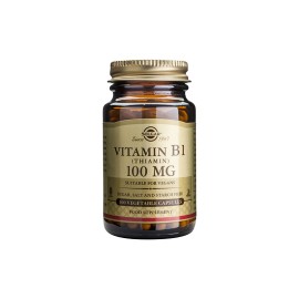 Solgar Βιταμίνη Β1 Vitamin B1 100mg  100 caps