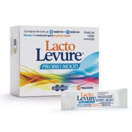 Uni-Pharma Lacto Levure Probio Mood Συμπλήρωμα Διατροφής με Προβιοτικά 20 φακελίσκοι