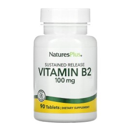 Natures Plus Βιταμίνη B2 100 mg Vitamin B2 100 mg  90 tabs
