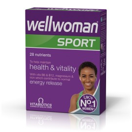 Vitabiotics Γυναικείο Συμπλήρωμα Διατροφής για Άθληση Wellwoman Sport  30tabs