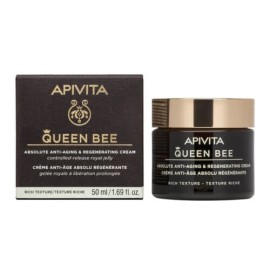 Apivita Κρέμα Απόλυτης Αντιγήρανσης Πλούσιας Υφής Queen Bee Rich Texture Cream 50 ml