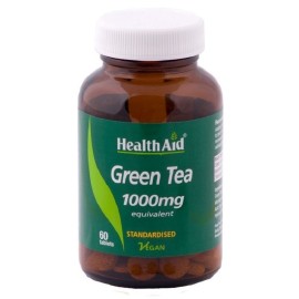 Πράσινο Τσάι Green Tea (1000mg) Health Aid Tabs 60 Τμχ